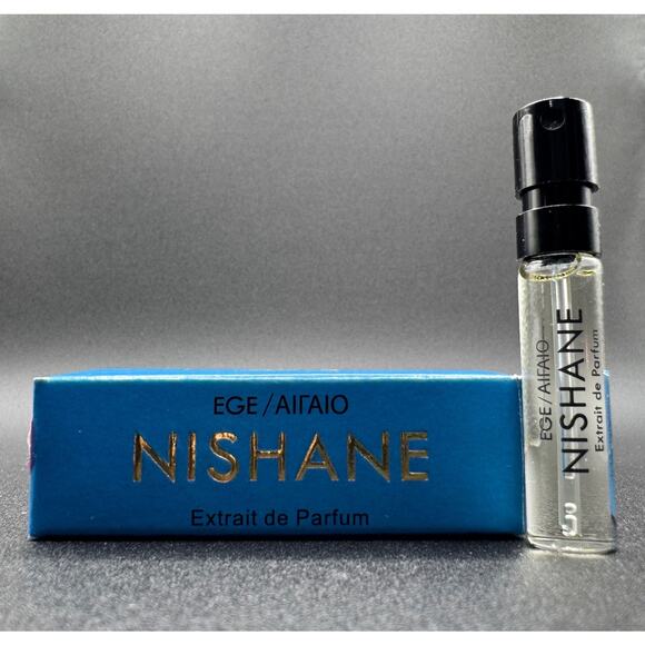 Nishane EGE/ ΑΙΓΑΙΟ Extrait de Parfum Spray 0.06 fl oz/ 2 ml SAMPLE Perfume NEW - Picture 1 of 1
